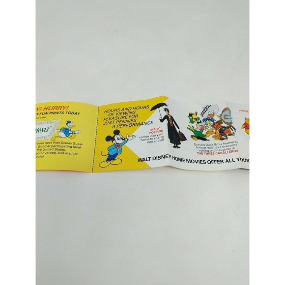 Super 8mm Film Walt Disney Mickey Mouse Money Promotional Insert Promo VTG 60s - Picture 4 of 11
